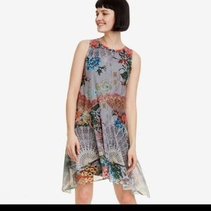 Desigual Lucille Multicolor Sleeveless Dress